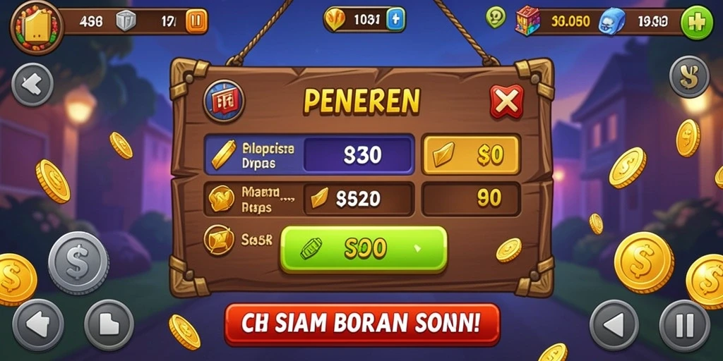 Bonus menarik yang menambah keseruan bermain.