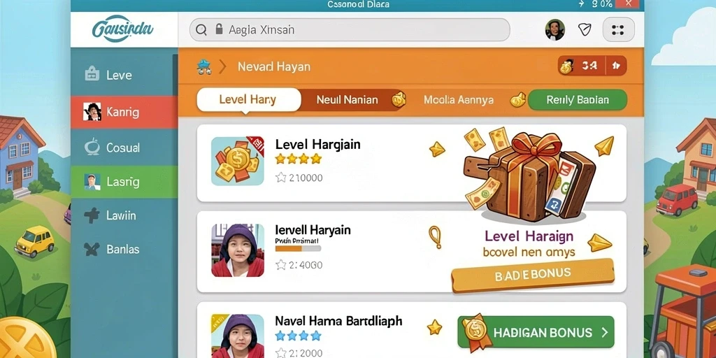 Desain tema yang unik dan menarik perhatian.