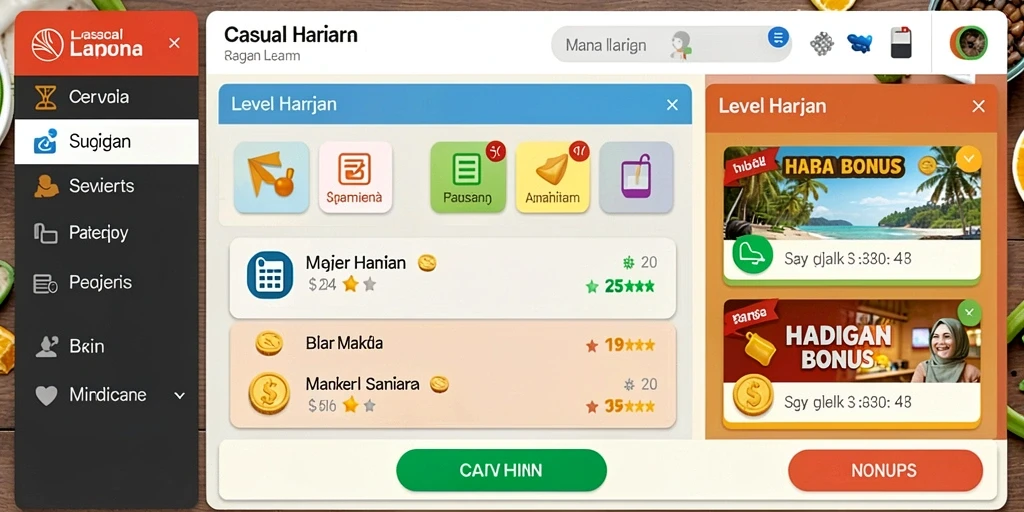 Bonus dan promosi yang menggiurkan untuk pengguna.