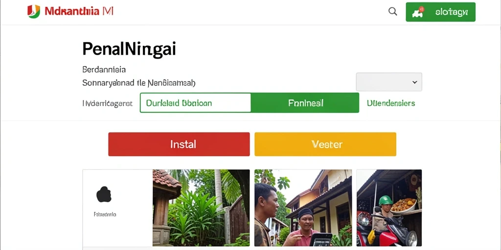 Antarmuka pengguna yang intuitif dan mudah digunakan.