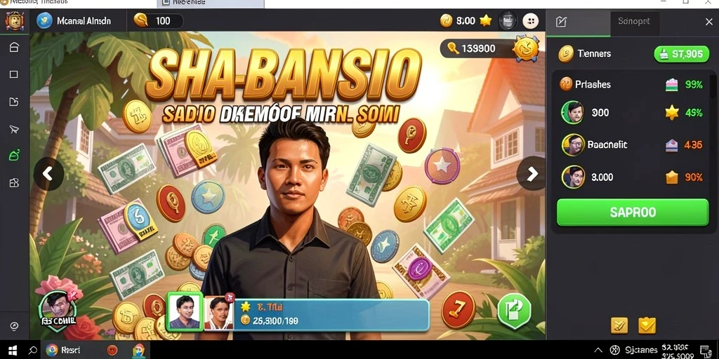 Tangkapan layar ketiga menggambarkan pengalaman bermain multiplayer yang seru.